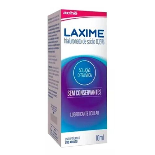 Laxime 1,5mg/ml Solução de Uso Oftálmico Frasco Gotejador 10ml