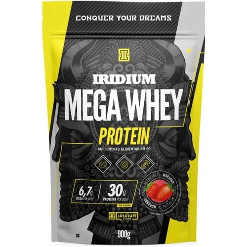 Mega Whey Protein Iridium Labs Morango 900g