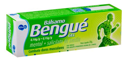 Bálsamo Bengué 0,10g + 0,15g Gel de Uso Dermatológico 20g