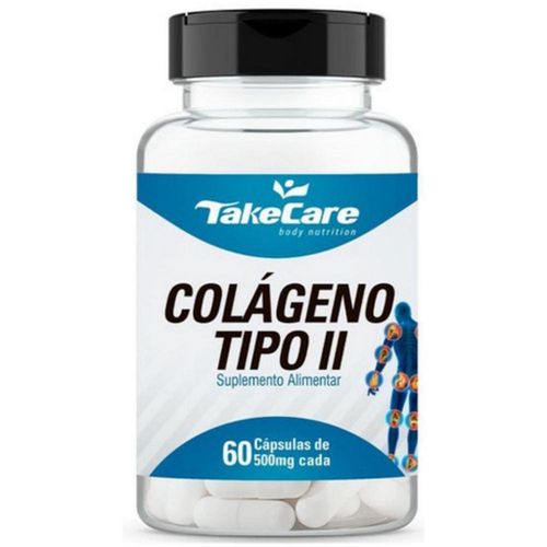Colágeno Tipo II Takecare com 60 Cápsulas com 500mg