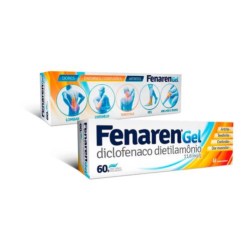 Fenaren 10mg/g Gel de Uso Dermatológico Bisnaga 60g