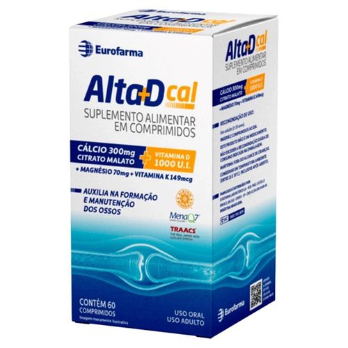 Alta D Cal com 60 Comprimidos