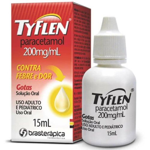 Tyflen 200mg/ml Solução de Uso Oral Frasco Gotejador 15ml
