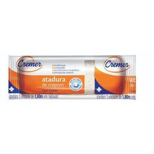Atadura Cremer de Crepom Tipo Cysne 10cm x 1.80m com 1 Unidade