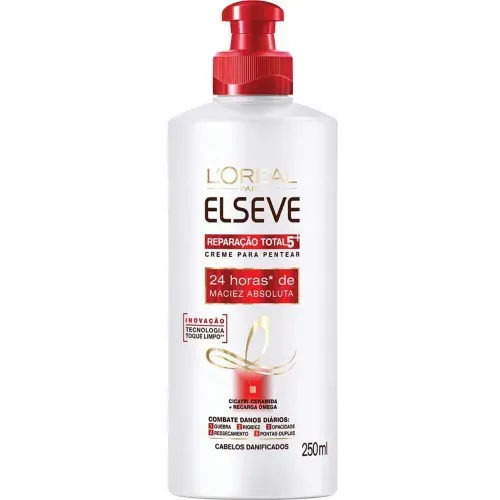 Creme para Pentear Elseve Reparação Total 5+ 250ml