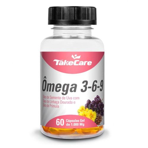 Ômega 3 6 e 9 TakeCare com 60 Cápsulas com 1000mg