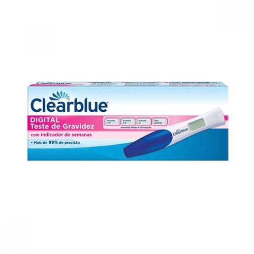 Teste de Gravidez Clearblue Digital com 1 Unidade