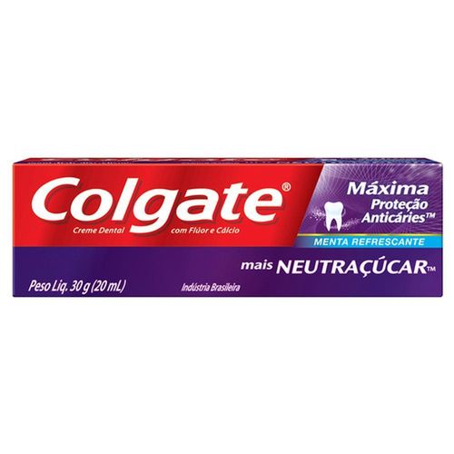 Creme Dental Colgate Máxima Proteção Anticáries Mais Neutraçúcar Pague 2 e Leve com 3 Unidades com 70g