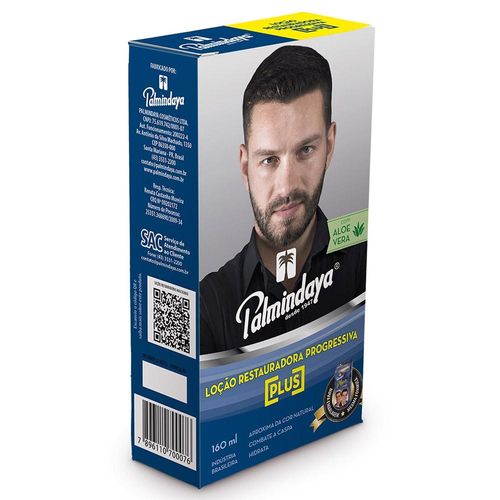 Loção Tonalizante Plus Homem Palmindaya 160ml