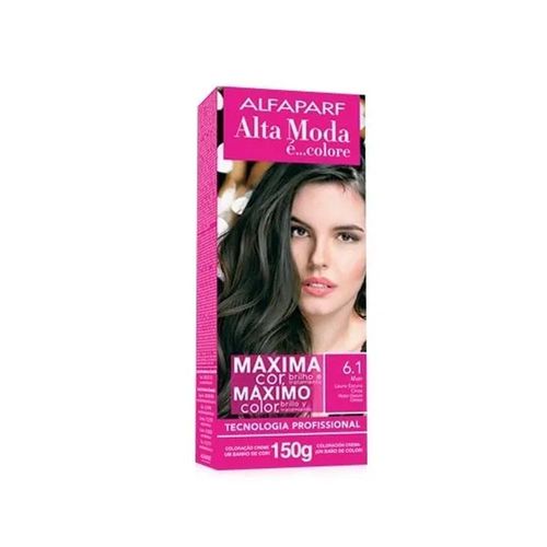 Kit Tonalizante Alfaparf Alta Moda 6.1 Louro Escuro Cinza com 1 Unidade