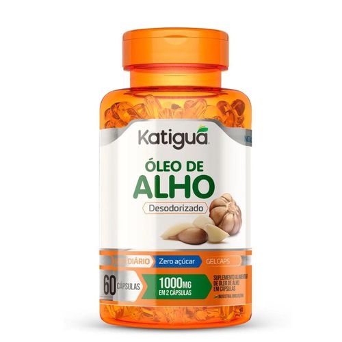 Óleo de Alho Katiguá com 60 Cápsulas