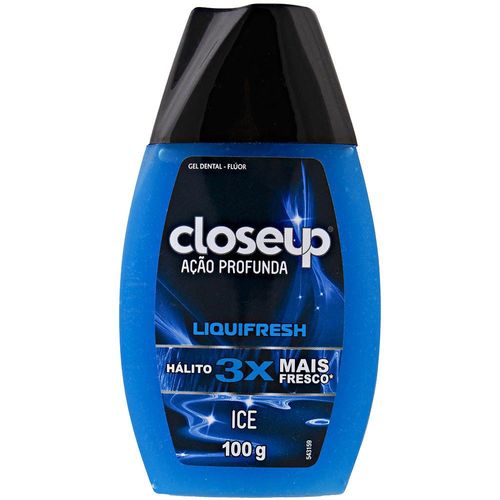 Creme Dental Gel CloseUp Liquifresh Ice 100g