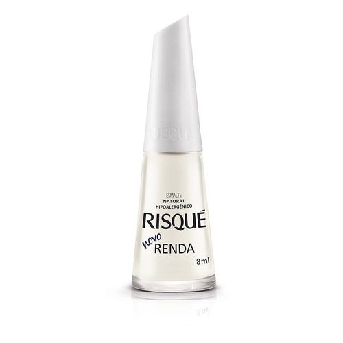 Esmalte Cremoso Risqué Natural Renda 8ml