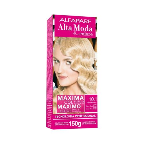 Coloração Alta Moda É... Colore N° 10.1 Louro Extra Claro Cinza com 1 Unidade