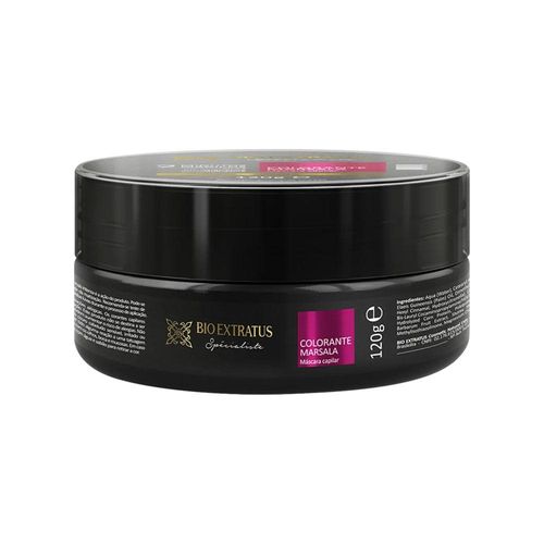 Máscara Colorante Bio Extratus Minutos Mágicos Cor Marsala 120g