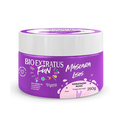Máscara Bio Extratus Fun Lisos Hidratacao Ácida 250g