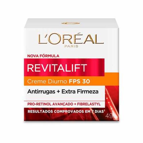 Creme Anti-idade L'Oréal Paris Revitalift Diurno FPS 18 49g