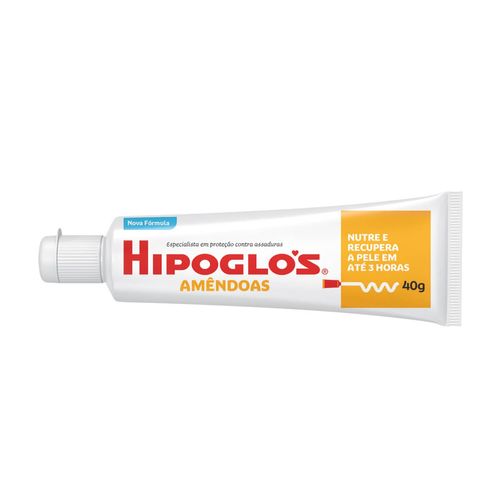 Creme Preventivo Contra Assaduras Hipoglós Amêndoas Nutre e Recupera 40g