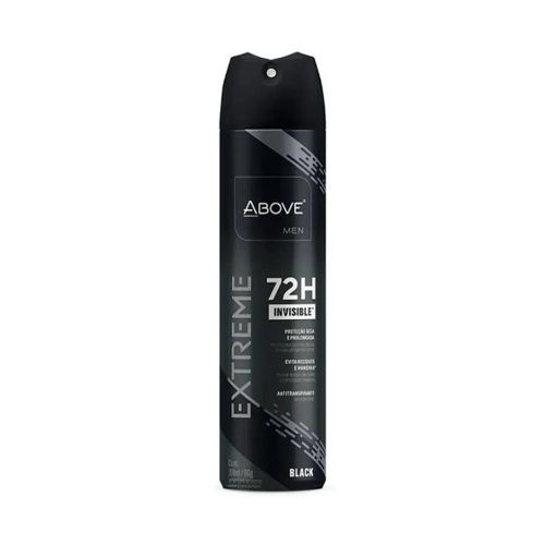 Desodorante Antitranspirante Aerosol Above Men Extreme Black 72H 150ml