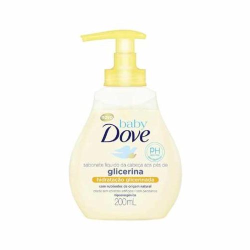 Sabonete Líquido Dove Baby Hidratação Glicerinada 200ml