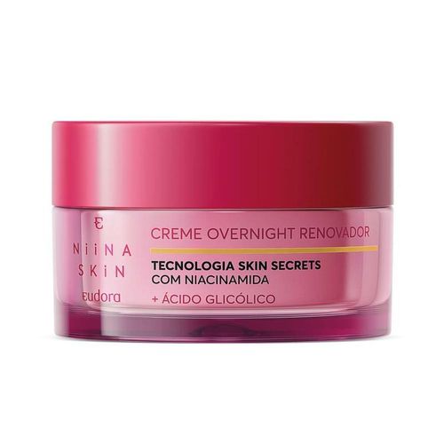 Nina Secrets Creme Facial Overnight com Acido Glicolico 45g
