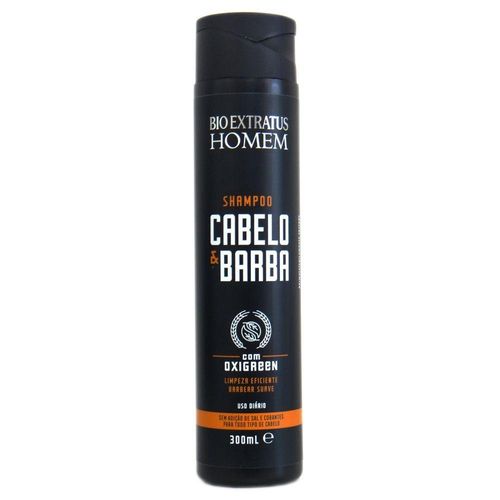Shampoo Bio Extratus Homem Cabelo & Barba 300ml