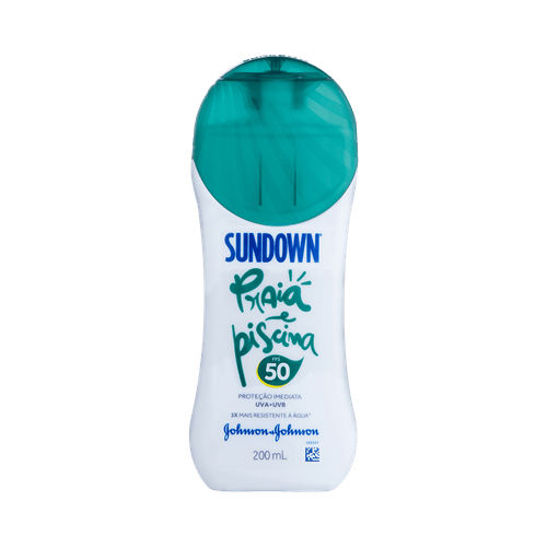 Protetor Solar Sundown Praia e Piscina FPS50 com 200ml