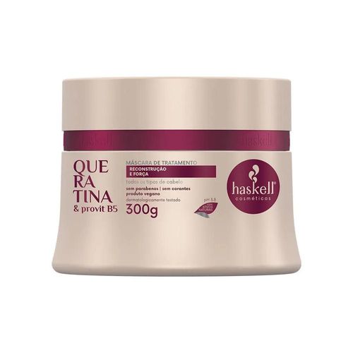 Máscara Haskell Queratina 300g