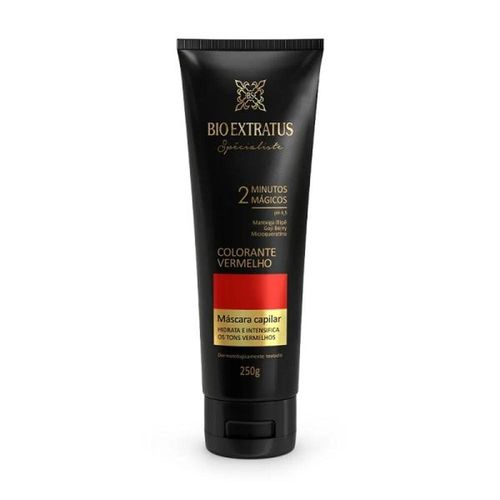 Máscara Capilar Spécialiste Bio Extratus Colorante Vermelha 250g