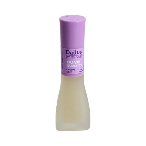 Esmalte Finalização Top Coat Fosco Dailus 8ml
