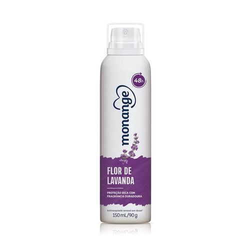 Desodorante Aerosol Monange Flor Lavanda 150ml