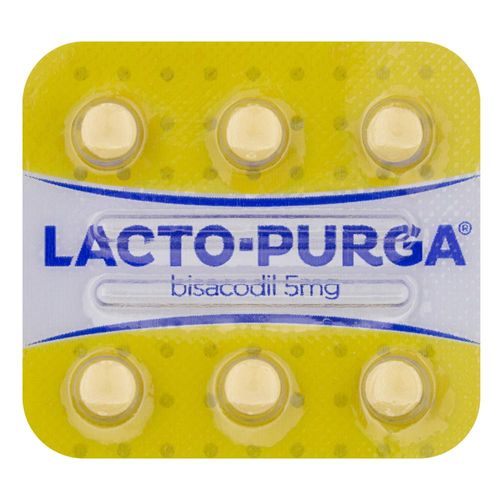 Lacto-Purga 5mg com 6 Comprimidos Revestidos