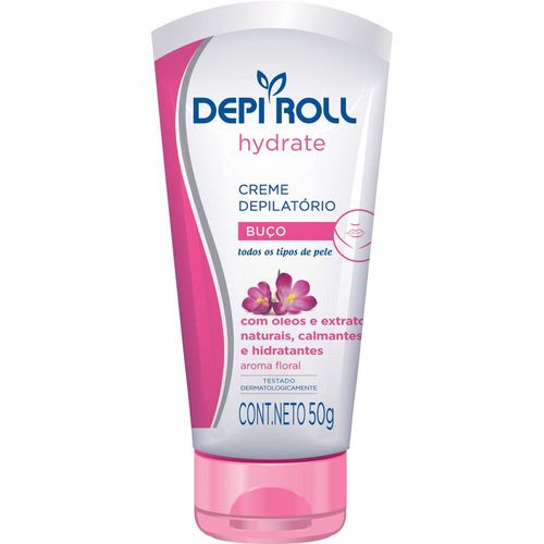 Creme Depilatório Depi Roll Buço Hydrate 50g