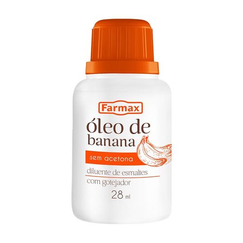 Óleo Banana Diluente Farmax 28ml