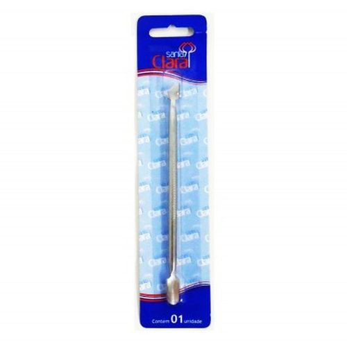 Espátula Dupla de Inox Santa Clara com 1 Unidade