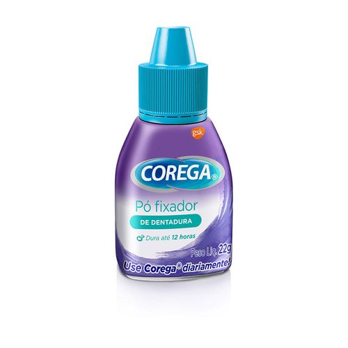 Corega Pó Fixador de Dentadura com 22g