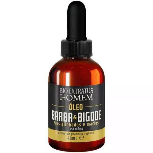 Óleo para Barbas e Bigode Bio Extratus 40ml