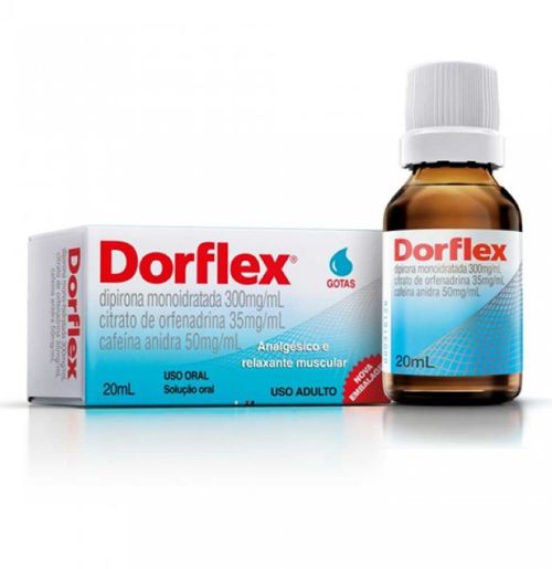 Dorflex 300mg/ml + 35mg/ml + 50mg/ml Solução de Uso Oral 20ml