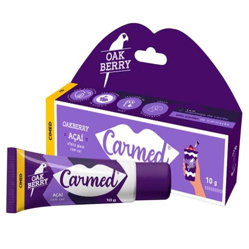 Hidratante Labial Carmed Oakberry Açaí 10g