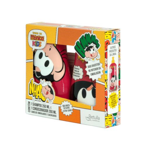Kit Betulla Magali Turma da Mônica Kids com 1 Shampoo 260ml + 1 Condicionador 260ml