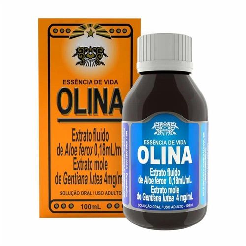 Olina Essência de Vida 0,18ml/ml + 4mg/ml Solução de Uso Oral Frasco 100ml