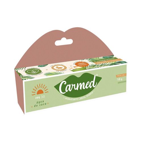 Hidratante Labial Carmed FSP 30 Água de Coco 10g