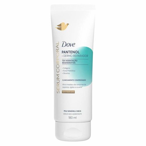 Sérum Corporal Dove Pantenol +Dermo Reparador Sem Perfume 180ml