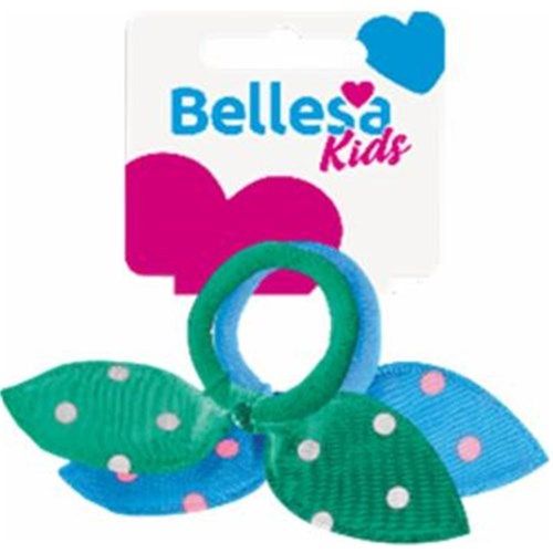 Elástico para Cabelos Infantil Laço Bellesa Kids com 3 Unidades
