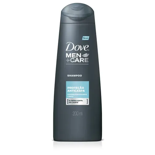 Shampoo Dove Men+care Proteção Anticaspa Frasco 200ml
