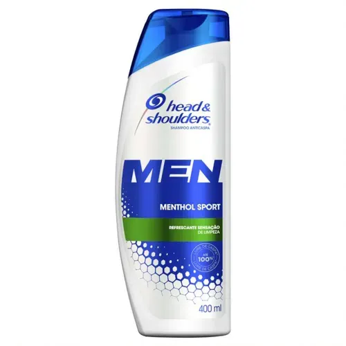 Shampoo Anticaspa Menthol Sport Men Head & Shoulders 400ml