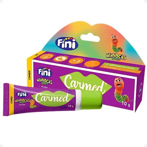Hidratante Labial Carmed Minhoca Incolor 10g