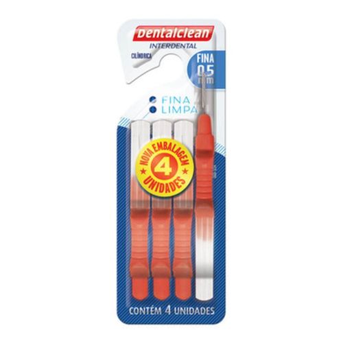 Dentalclean Escova Interdental Cilindrica Fina 0.5mm com 1 Unidade