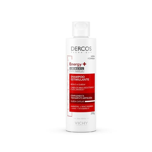 Shampoo Vichy Dercos Energy+ Estimula e Fortalece Queda 200g