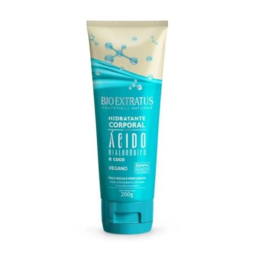 Hidratante Corporal Bioextratus Ácido Hialurônico e Coco 200g